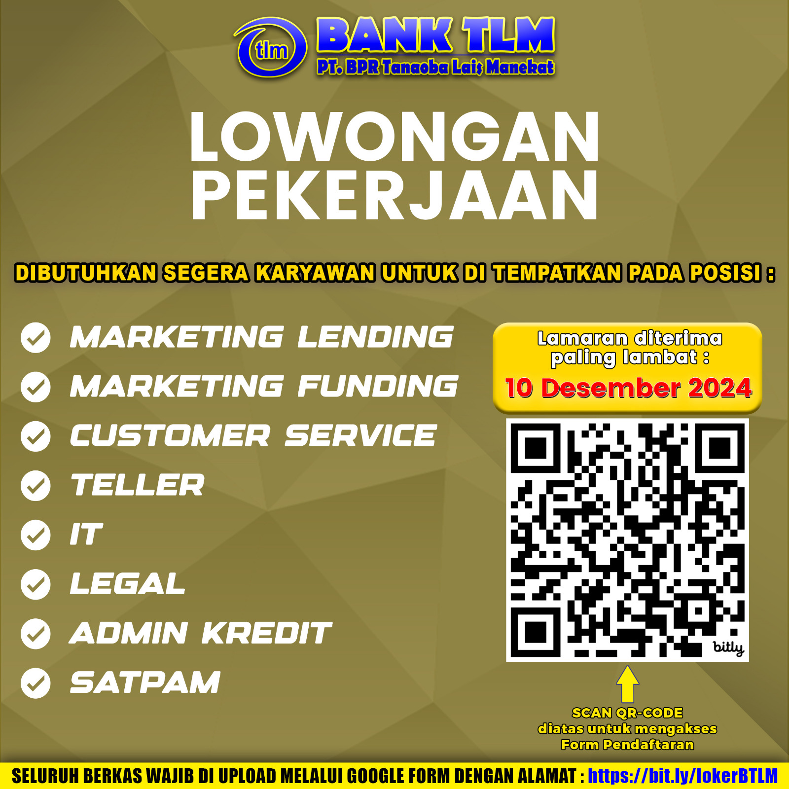 Loker Bank TLM